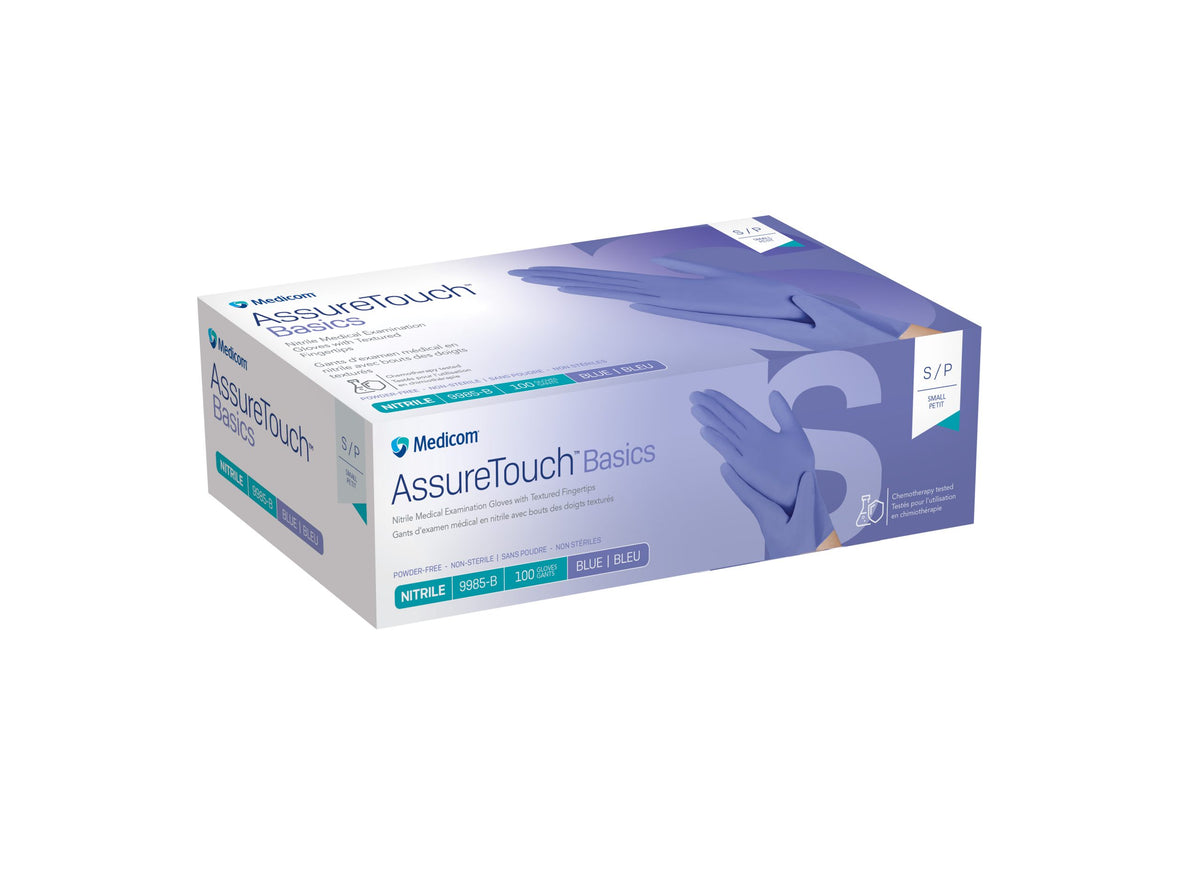 Medicom Assure Touch Basics Nitrile Examination Gloves