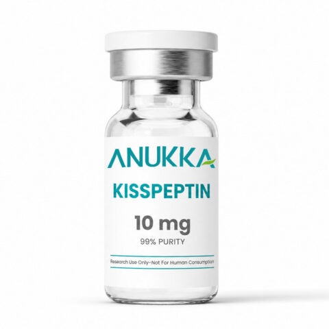 ANUKKA Kisspeptin 10 mg glass vial with a silver cap
